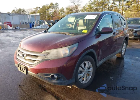 2012 Honda Cr-V Ex-L из США, поврежденный, VIN 5J6RM4H79CL071537